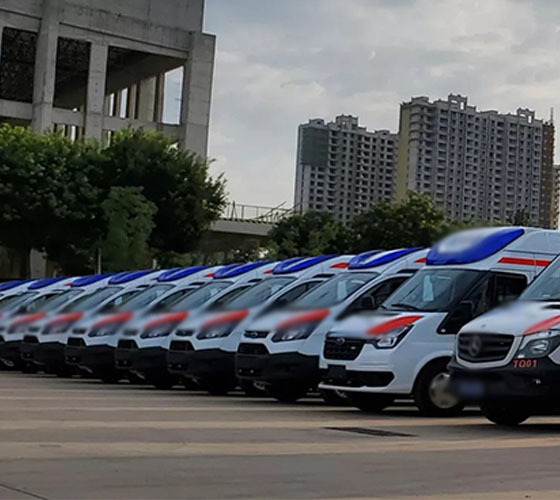 江安县服务车队展示