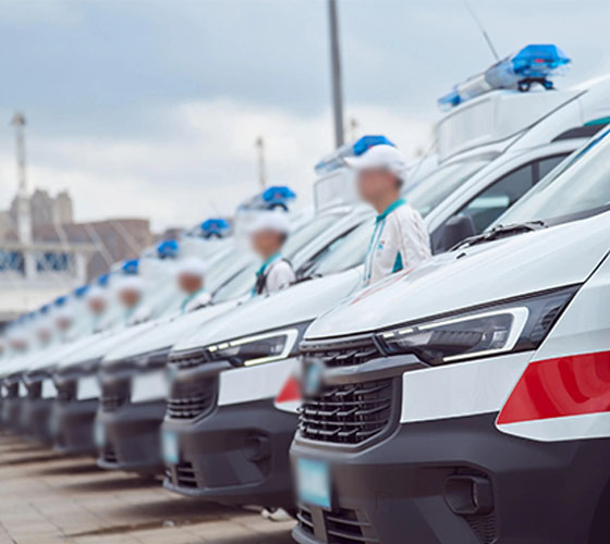 江安县服务车队展示